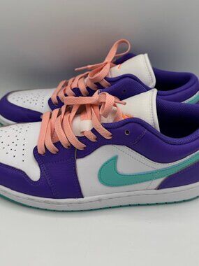 Nike Jordan 1 Low SE Psychic Purple Hyper Jade Men's 10.5